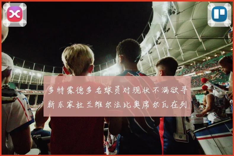 多特蒙德多名球员对现状不满欲寻新东家杜兰维尔法比奥席尔瓦在列